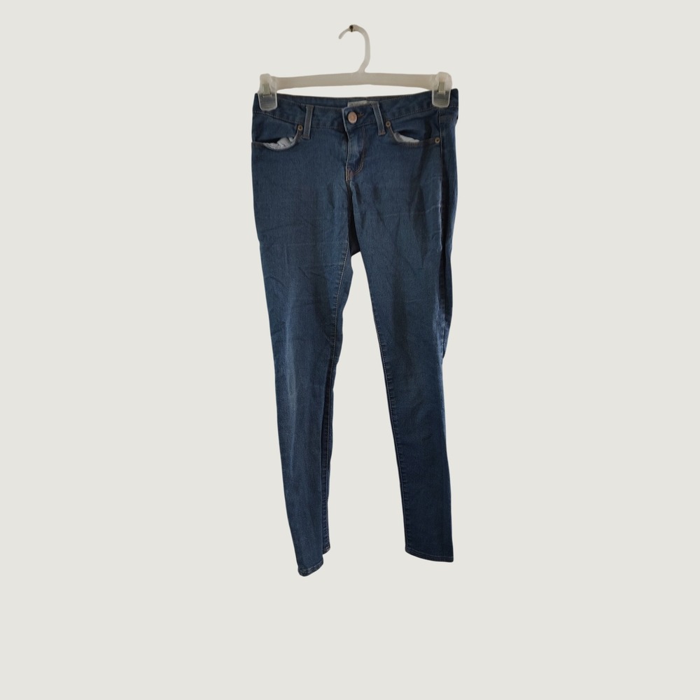 No Boundaries Juniors Skinny Jeans Medium Wash Blue‎ Denim Size 7 Stretch Slim